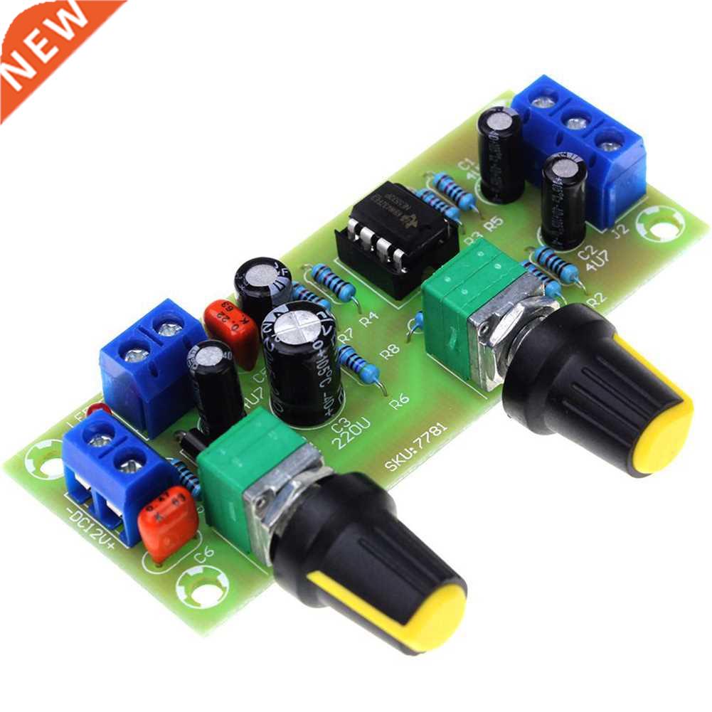 DC 10-24V Amplifier Module Low Pass Preamp Board Smart Filte