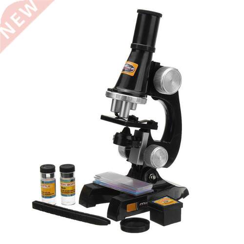 Microscope Kit La Led 100X/200X/450X Homeschool Science Ed