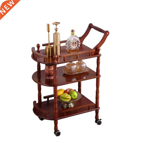 Wooden European small bubble equipment shelf high-end