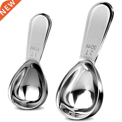 Stainless Steel Coffee Beans Measuring Spoon Thicken With sc