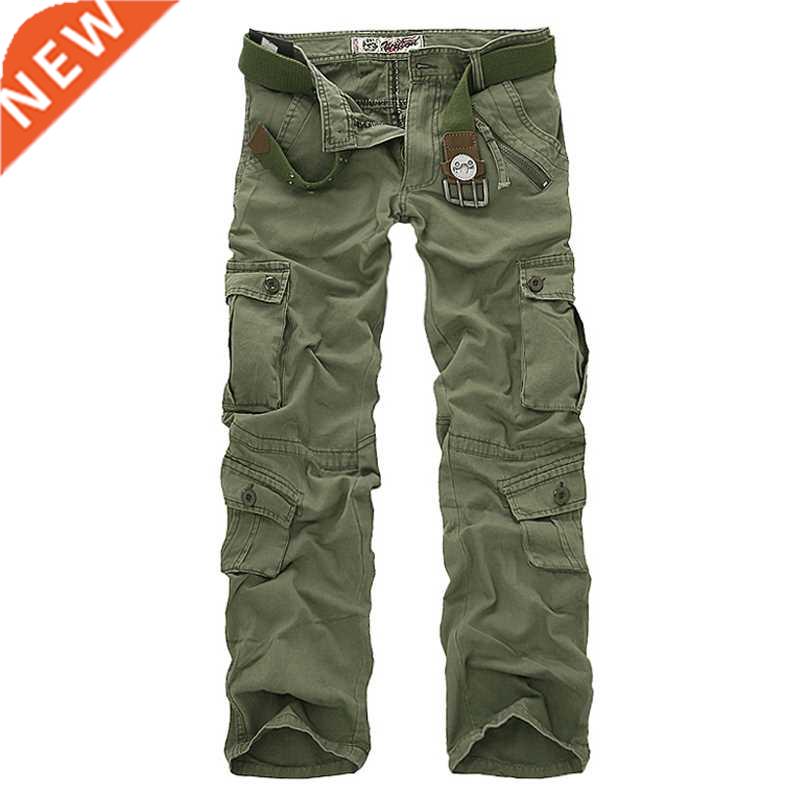 2022 Hot sale free shipping men cargo pants camouflage trou