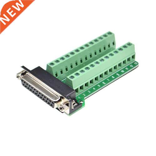 DB25 25PIN 2 ROW femle connector to terminl dpter D-SUB