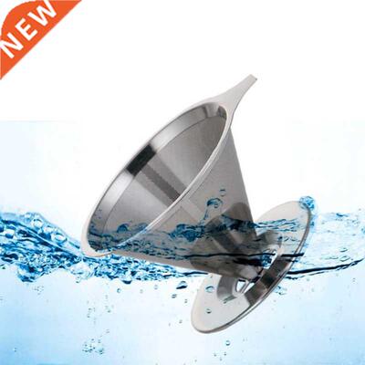 Double Layer 304 Stainless Steel Coffee Filter Holder Pour O