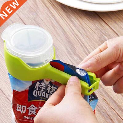 New Seal Pour Food Storage Bag Clip Snack Sealing Clip Keepi