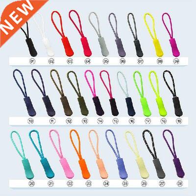 10pcs Zipper Pull Tag Puller End Fixer Zip Cord Tab