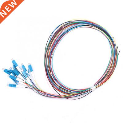 1.5m 12 Strnd Fiber Optic Pigtil LC/UPC Single Mode Low In