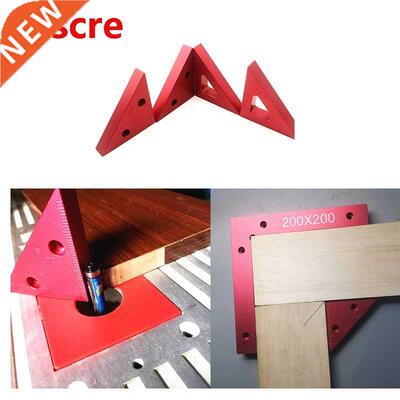 Aluminum Alloy Carpenter Height Square Ruler Mounting Woodwo