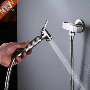 Brushed Nickel Bidet Sprayer He Wall Mounted Bathroom Bid