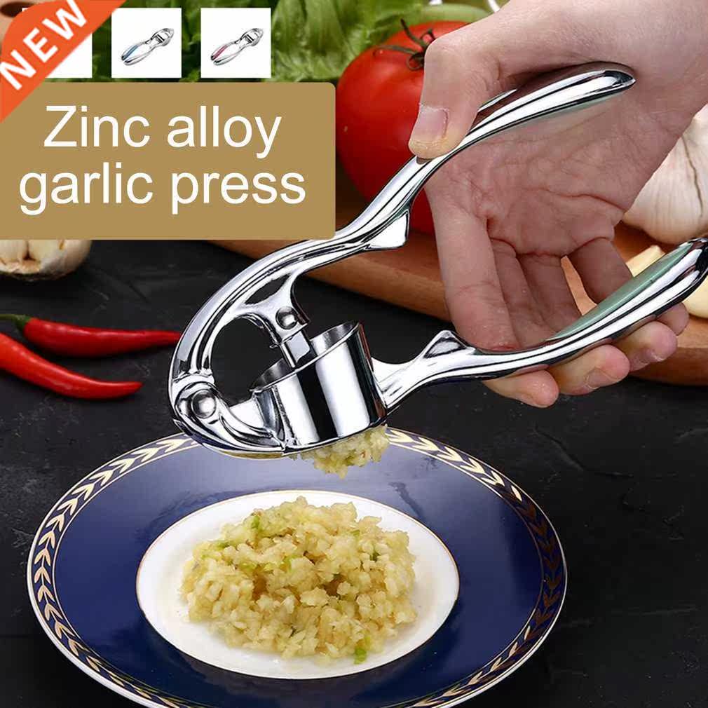 hot newest manual garlic tamper zinc alloy garlic cutter