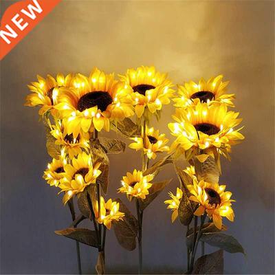 1pc Sunflower Solar Light Outdoor Waterproof Solar Powered