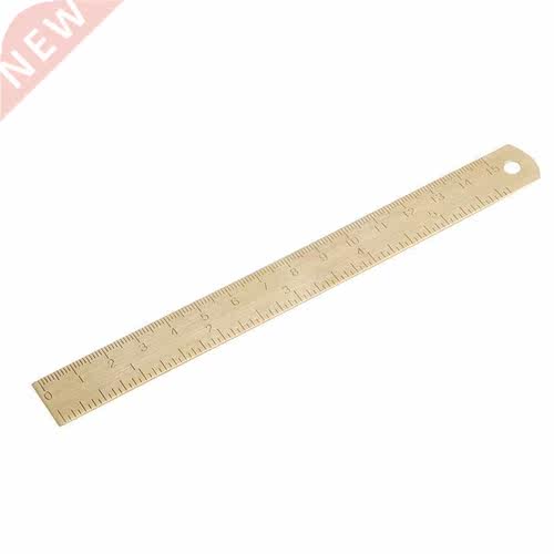 Outdoor Brass Ruler Bookmark Double Scale Cm&Inch Di