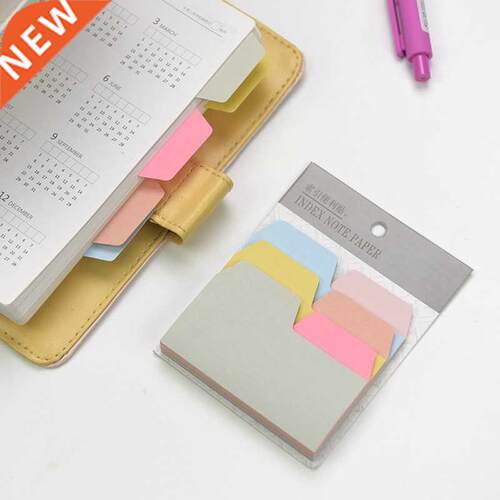 JIANW 6 color index note color hand book paper bookmk acce