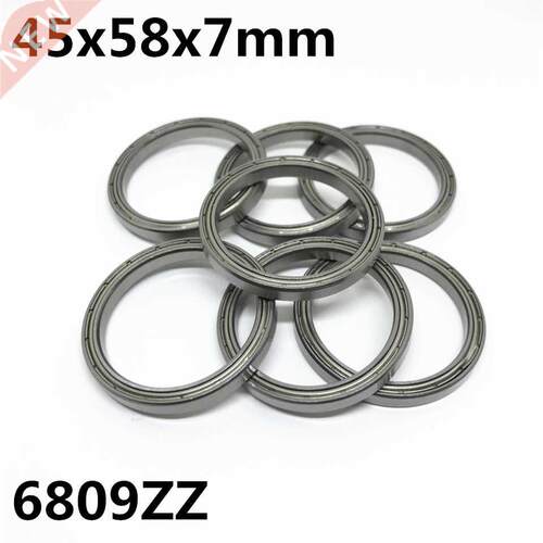 10pcs 6809ZZ 6809-2RS The high quality of ultra-thin deep gr