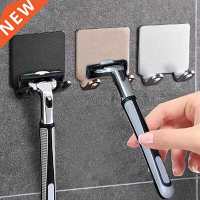 1/2/3PCS Shavng Razor Holder Alumnum Wall Men Shavng