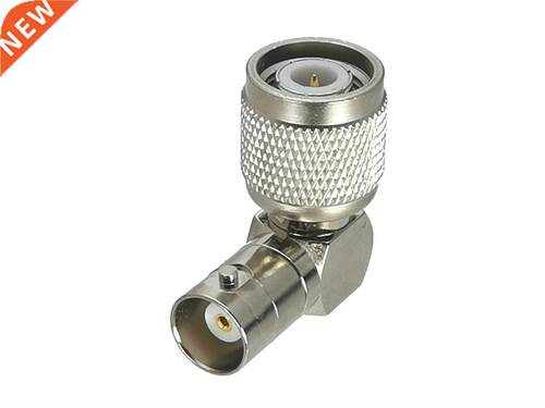 TNC Male plug to BNC Female Jack Right angle RF Adapter Conn