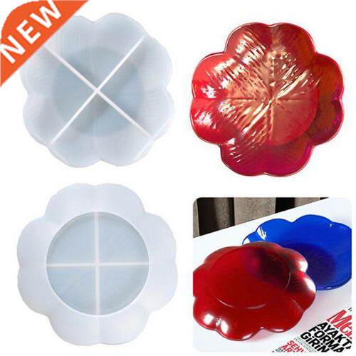 1pcs Petal Storage Tray Resin Mold DIY Serving Bod Fruit S