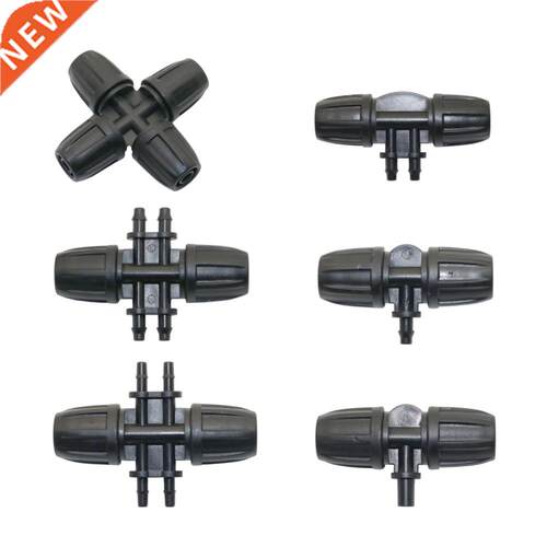 8/11mm To 3/5mm Or To 4/7mm 4-Way 3-Way Garden Water Connect
