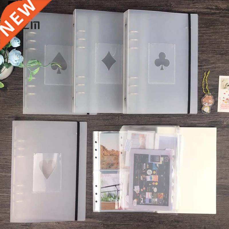 new arrival a5 binder photocards collect book postcard holde