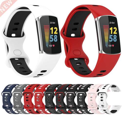 Silicone Strap For Fitit Charge 5 Wristand New Sports Fitn