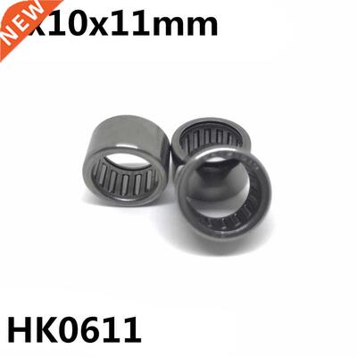 10pcs HK0611 6x10x11 mm Bearing Shell Type Needle Roller Bea