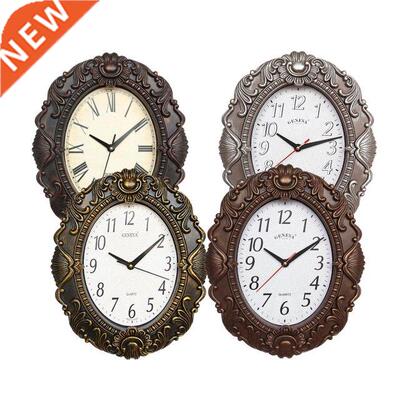 14 Inch Glass Quiet Silent Simple Mute Wall Clock Living Roo
