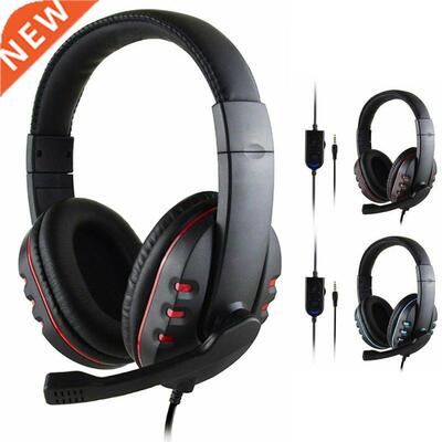 Professional 3.5mm Wired Gaming Headsets Big Headphones