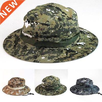 Men Women Sports Boonie Washed Cotton Twill Chin Cord