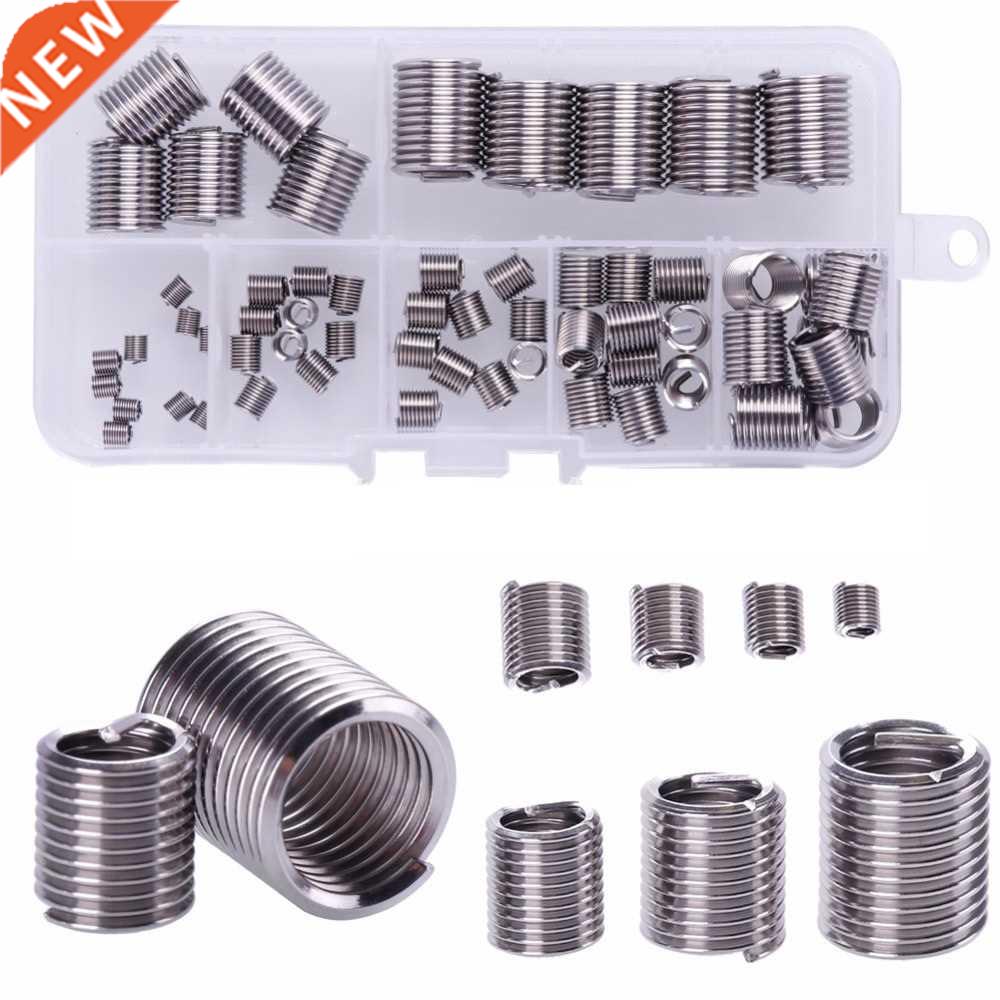 60pcs 304 Stainless Steel Helicoil Thread Repair Kit M3 M4 M