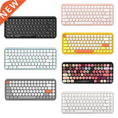 308i Wireless Bluetooth Keyboard Round Key Cap Gaming Keypad