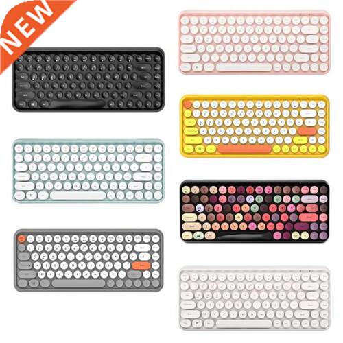 308i Wireless Bluetooth Keyboard Round Key Cap Gaming Keypad
