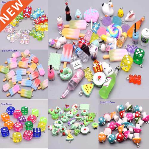 Lollipop, Cocktail, Conch, Rainbow Bear, Dice, Perfume Penda