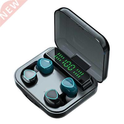 M22 TWS Couple Wireless luetooth Earphone Waterproof LED