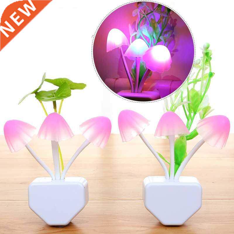 Novelty Night Light EU & US Plug Induction Dream Mushroo