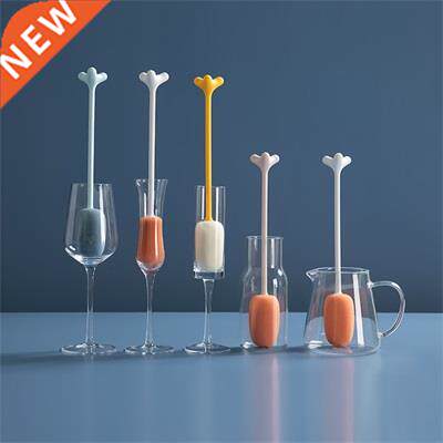 Long Handle Cup Washing Artifact Drink Wineglass Bottle
