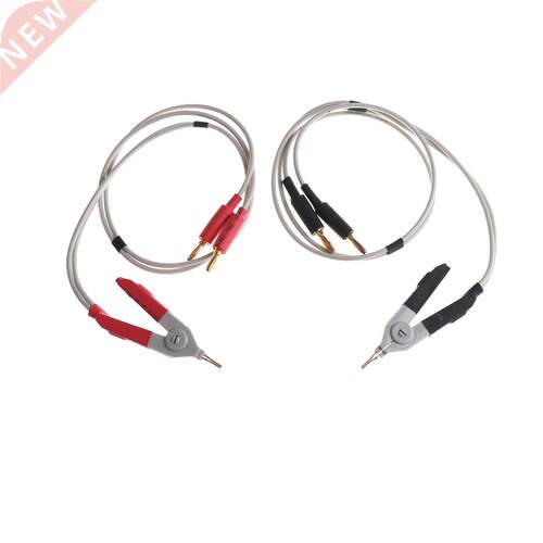 2PCS HUXUAN LCR Meters Clips Resistance Test Les Banana