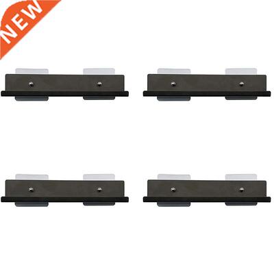 4 Pack Vinyl Record Display Shelf, Metal Frame Wall Mounted