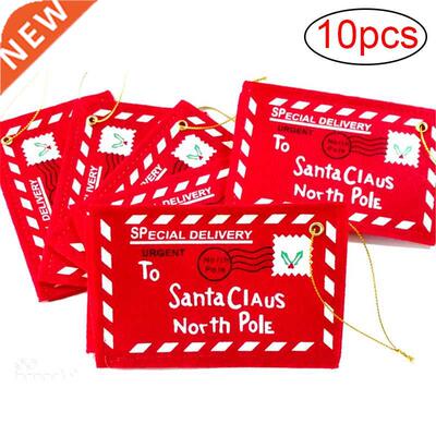 Chrimas Red Navidad Santa Claus Envelope Hanging Ornaments