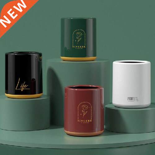 Nordic Luxury Waste Bin Fashion Large Capacity Kitchen