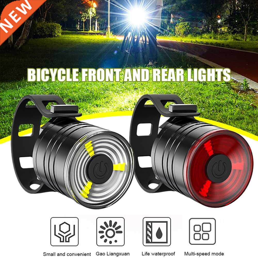 High Quality Aluminum Alloy Bicycle Tail Light 3 Modes图片