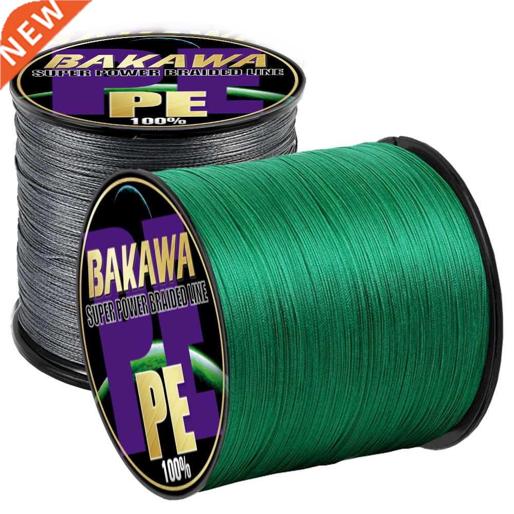 BAKAWA 4 BStrands Pesca Fly Fishing Line 10-100LB 00M 100M