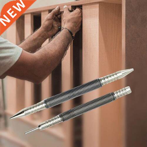 2x Nail Set and Hinge Pin Remover Punch Set Door Pin Removal