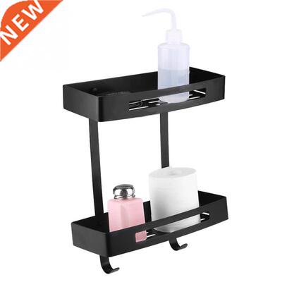 Rectangle Double- Layers Shower Shelf Storage Basket Holder