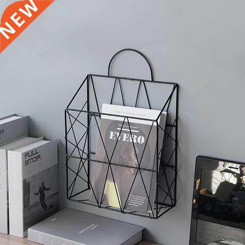 Nordic Style Newspaper And Magazine Racks Metal Iron Wall Ha