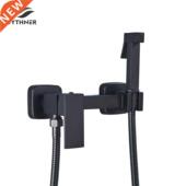 Shower Bidet Faucets Brass Spra Matte Hygienic Black