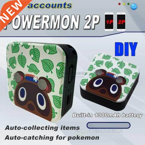 1P 2P P Powermon Auto Catch Accessory Pokemon Go Plus for