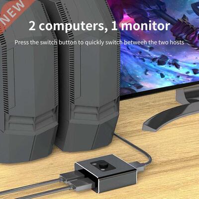 HDMI-compatile Switcher 4K i-directional Aluminum Alloy Pl