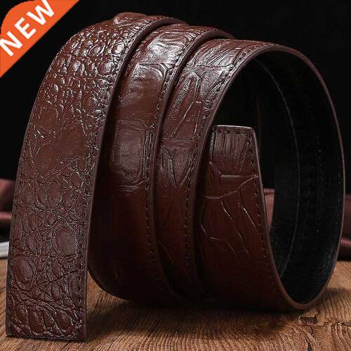High Quality Luxury No Buckle Automatic Buckle Belt Mens Fas