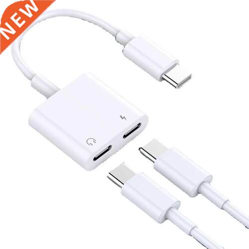 USB Type C Fa Charging Adapter for Xiaomi Huawei 3.5mm Jac