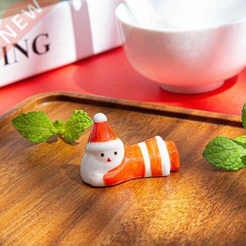 4pcs/set Festival Decorative Tableware Ceramic Chopstick