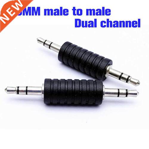 MP .5mm Jack Aux Audio Plug Straight Adapter Converter Aud